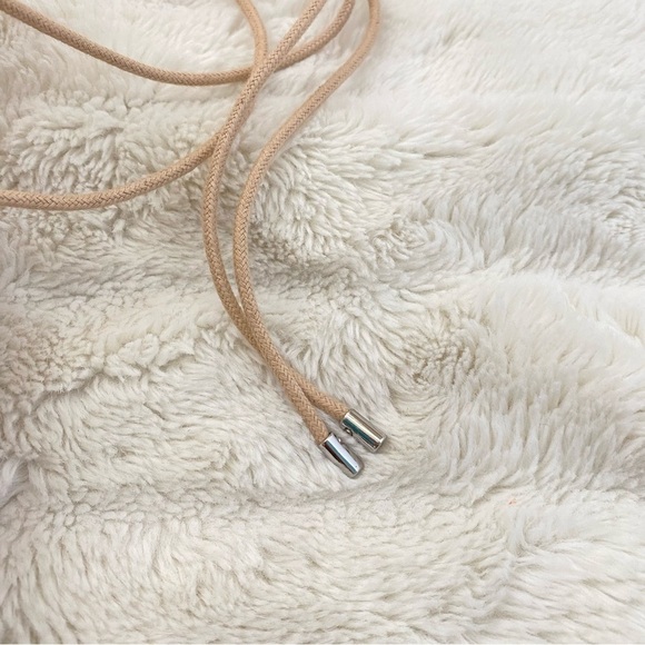 Jessica Simpson Cream Lace-Up Platform Wedge Espadrilles New Size 10 - Picture 8 of 14